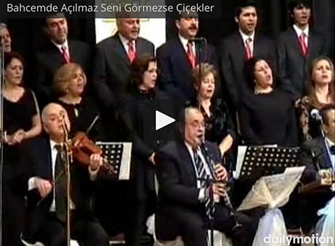 Bahçemde Açılmaz Seni Görmezse Çiçekler